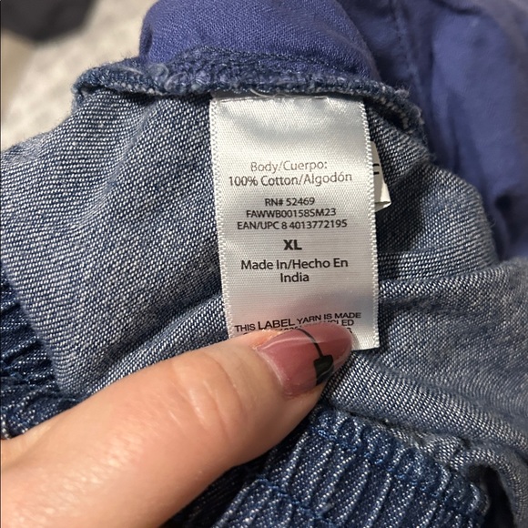 Free Assembly Denim Blue Women's Shorts - XL - Picture 4 of 4